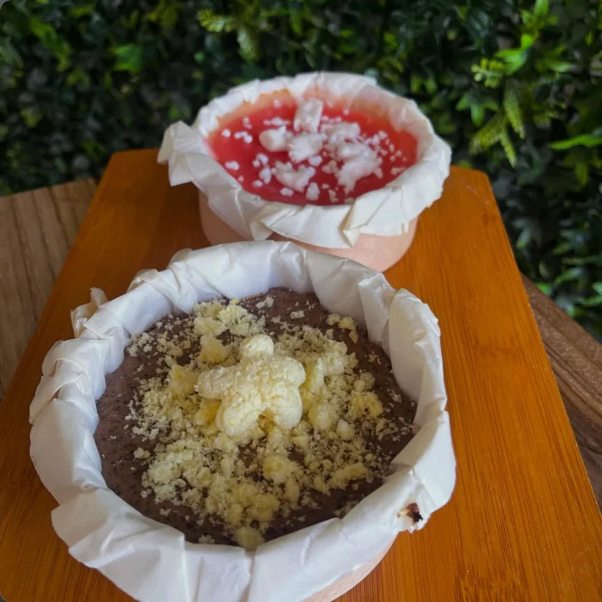 Mini cheesecakes de Palotes y de Jumper